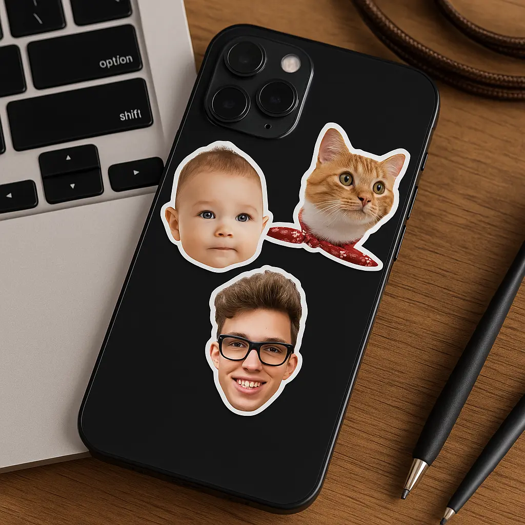 Fotoğraftan Özel Kesim Sticker